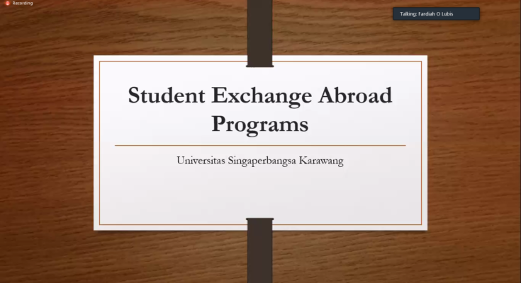 Thumbnail artikel Unsika Lakukan Sosialisasi Program Pertukaran Mahasiswa ke Luar Negeri