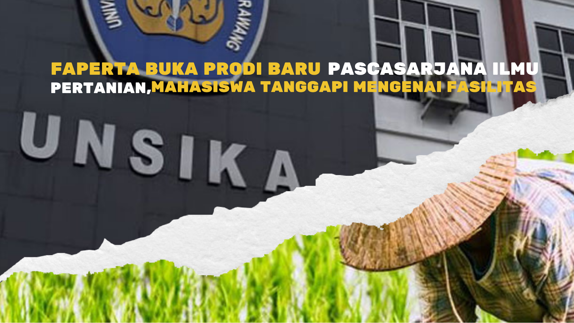 Thumbnail artikel Faperta Buka Prodi Baru Pascasarjana Ilmu Pertanian, Mahasiswa Tanggapi Mengenai Fasilitas