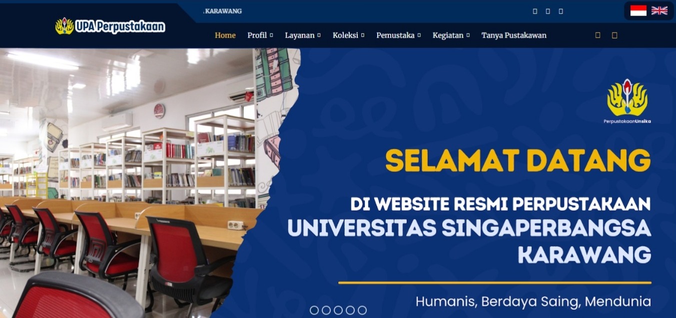 Tak Sama, Ini Perbedaan Website dan Digilib Perpustakaan Unsika